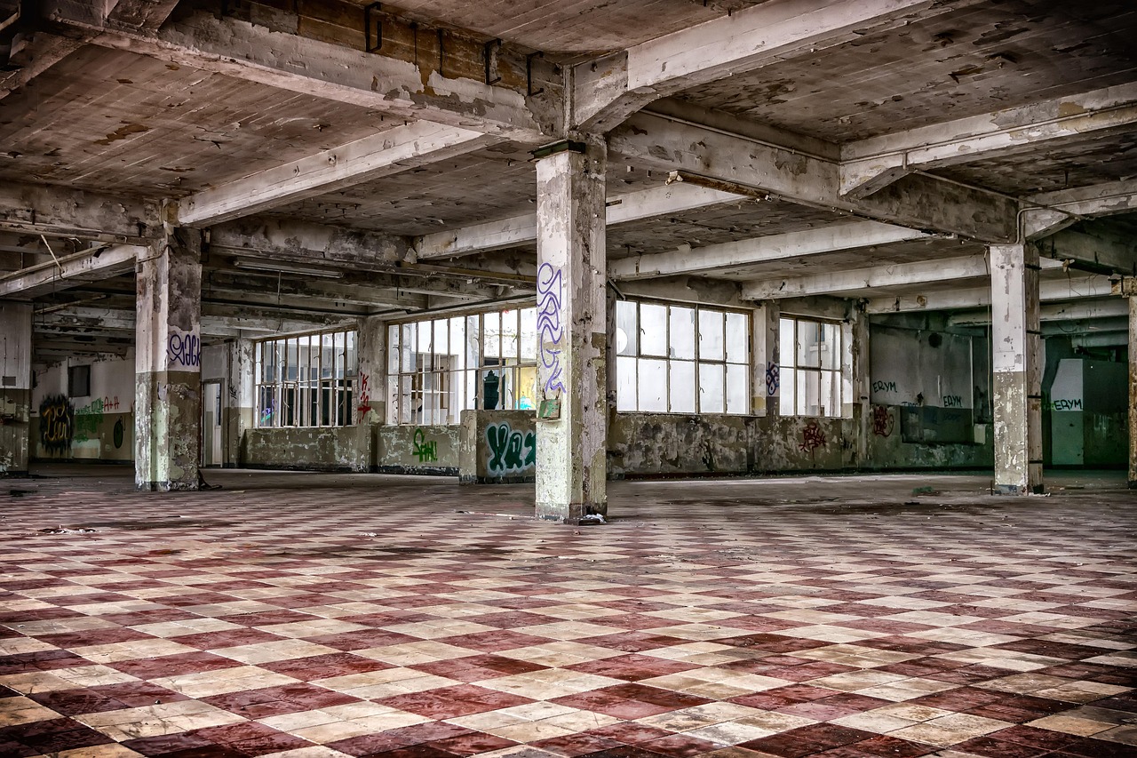 lost places, hall, columns, pforphoto, expired, the atmosphere, factory, old, decay, architecture, flow, mosaic, tile, building, old factory, disintegrate, industry, abandoned places, hall, hall, hall, factory, factory, factory, factory, factory, tile, industry